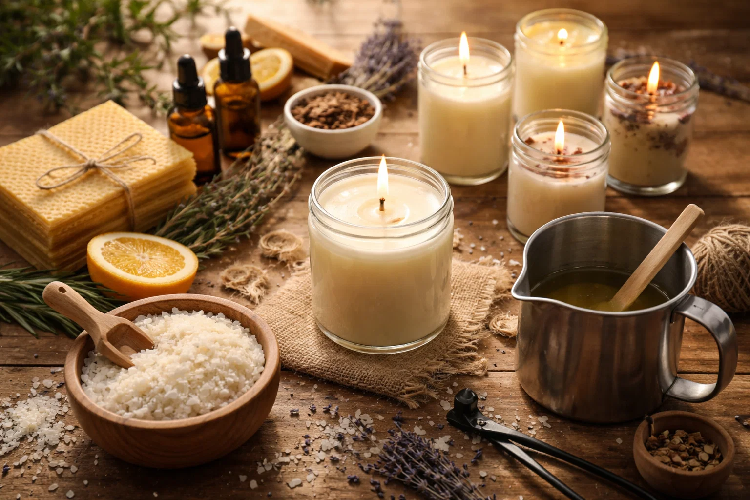 How to make your own candles – A super simple step-by-step guide for beginners
